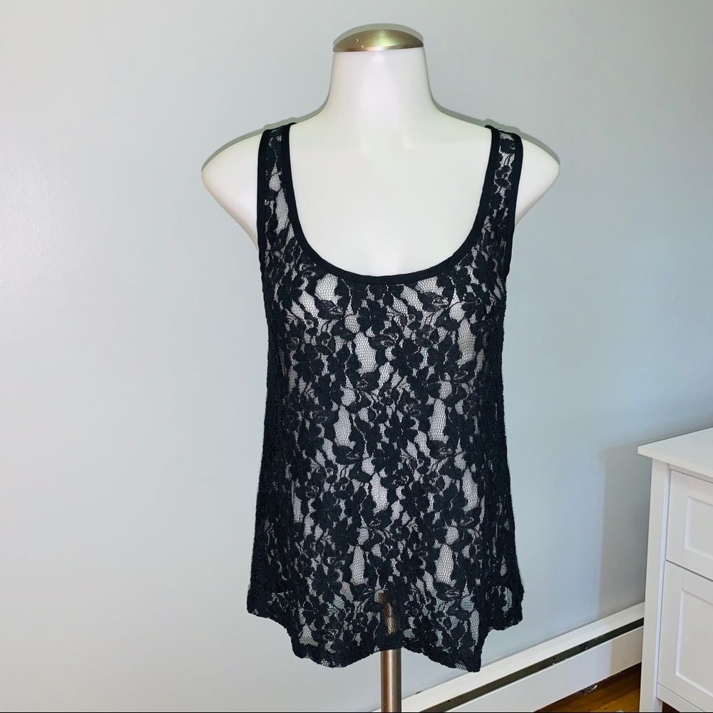 Lace tank
